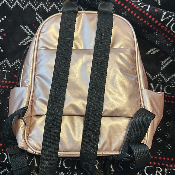 Calpak Luka Mini Backpack in Rose Gold - Picture 7 of 13